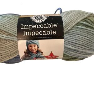 IMPECCABLE Yarn Skein in SEASIDE #02002 by Loops & Thread 3.5 oz‎ 192 yds